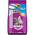 Whiskas Adult (1+ Years) Dry Cat Food, Ocean Fish Flavour, 20 kg, Contains 41 Essential Nutrients, Complete & Balanced Nutrition for Adult Cats