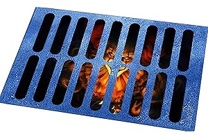 Anguxer Halloween fußmatte, Scary kanalisation Clown fußmatte, lustige Horror-fußmatte, für Halloween Dekoration (B)