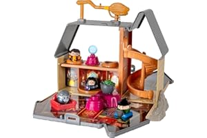 Squish-a-longs “Harry Potter” Hogwarts Castle Playset - Severus Snape, Harry Potter, Minerva McGonagall, and Moaning Myrtle, Accessories and play and display Hogwarts Castle