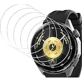 Simpeak Screen Protector Compatible with Huawei Watch GT 4/5/6/5 Pro/6 Pro/7 46 mm, Anti-scratch, 9H Hardness, Bubble-Free, H