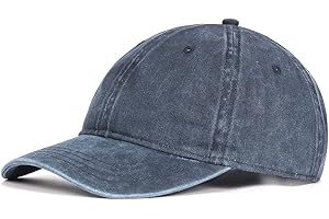 Zylioo XXL Gorra de Béisbol Vintage para Cabezas Grandes Sombrero UV para Correr Desgastado de Gran Tamaño Unisex