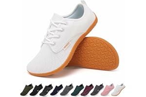 Geweo Barefoot Minimalistes Chaussures Pieds Nus Hommes Femmes Antidérapant Chaussure de Marche Légère et Trail Running Sneakers