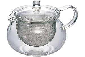 Hario CD Chacha Kyusu-Maru-kruka för bryggning te 700 ml, glas
