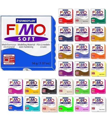Fimo Soft Polymer Clay - Pacific Blue No 37 - Picasso Art & Craft