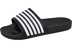 Yinka Shoes Mens Stripe Sliders