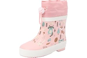 Playshoes Gummistiefel Halbschaft Wald Gefüttert Unisex Kinder Gummistiefel