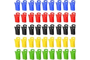 MDJEWV 60 Stück Sockenklammern für Waschmaschine und trockner mit Haken Socken mit Sockenclip direkt in die Schublade Mehrzweck-Sockenhalter Sockensortierer für Waschmaschine