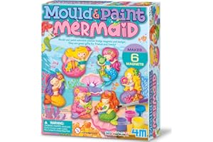 4M Glitter Mermaid Mould and Paint