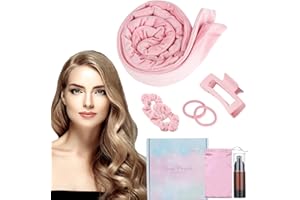 Aotfusd Heatless Curls, Locken Ohne Hitze, Heatless Curls Band Samt über Nacht mit Haarnadel Rutschfest Locken über Nacht DIY Hair Curler Haarband Wave Formers über Nacht für Mittleres Langes Haar