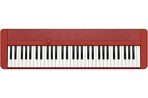 Casio CT-S1 Portable Piano keyboard Red
