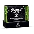 Life Aveda Charcoal Soap | Activated Charcoal & Aloe Vera for Deep Cleansing & Oil Control | Helps Prevent Premature Aging & Promotes Glowing Skin - 100g