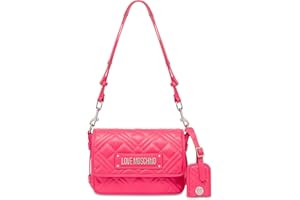 Love Moschino POLJC4210PP0MLA0615U, damska torba na ramię, fuxia, Fuksja
