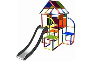Move and stic Lina Grande tour de jeu/aire de jeu pour enfant avec toboggan