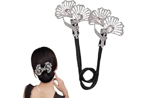 TRAZIEWELL Haarschmuck für Haarknoten Bun Maker - Hair Twister Haaraccessoires Damen Haar Lockenwickler Tools für Mädchen 0523