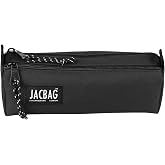 JACBAG DUAL PRIME-&Ccedil;İFT B&Ouml;LMELİ &Uuml;&Ccedil;GEN TİP KALEMKUTU-SİYAH