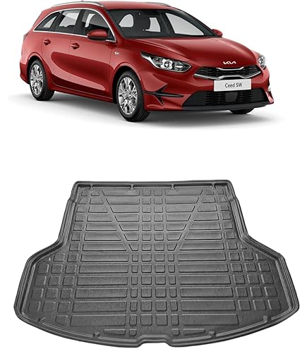 M MOTOS Rubber Boot Mats Fits For Kia Ceed III Since 2018 Improve