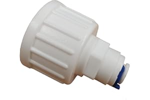 THE WATER FILTER MEN Adattatore a scatto per rubinetti, attacco BSP 3/4" x 1/4"