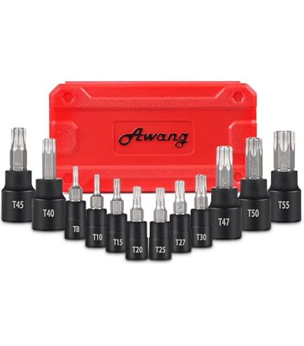 Nanon 10Pcs Xzn 12 Point Mm Triple Square Spline Bit Socket S2 Steel 4 - View #5