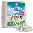 SMALL PET SELECT Premium Small Animal Bedding, Unbleached White Paper Bedding for Small Indoor and Outdoor Pets, Made in USA, 56 L Pack