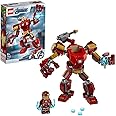 LEGO 76140 Marvel Super Heroes Le Robot d’Iron Man, Figurine de Combat pour Enfants de 6 Ans et Plus