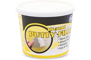 BOSSIL All-Purpose Putty, Putty Filler, Spackling for Drywall, Quick Drying, Designed for Interior and Exterior Home Use, Paintable, Permanent, Non-Shrinking, 500g