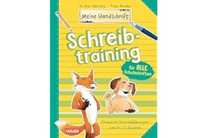 Schreibtraining für alle Schulschriften: Kreative Schreibübungen für Kinder von 8-11 Jahren | Schreiblernheft für Grundschüler ab der 3. Klasse (Meine Handschrift)