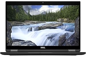 Dell Latitude 7390 2-in-1 Notebook, Black, Intel Core i5-8350U 16GB RAM 512GB M.2 NVME, 13.3" FHD Touch LCD Webcam Windows 11 Laptop (Renewed)