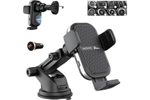 Wefunix 2 cewki 15W szybka bezprzewodowa ładowarka samochodowa uchwyt na telefon automatyczny zacisk z wentylatorem dla iPhone 15 14 13 12 11 XS SE 8 Samsung Galaxy Z Flip S23/S22/S21/S20/Note 20/10/9