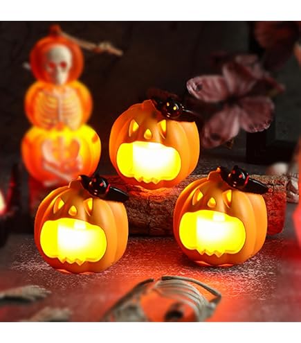 Lanterne Citrouille Halloween 145 Cm - LED, Pliable - Décoration Effrayante Pour Extérieur/intérieur
