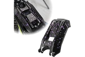 Runfarr Carbon Fiber Battery Cover,Motorcycle Battery Cover Fairing Battery Protect for Surron Sur Ron Sur-Ron X/S/L1E Electric Dirt Bike-Purple