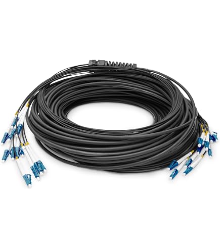 Speedoptic - Cavo in fibra ottica arancione SFR Bouygues - SC/APC a SC/APC - Prolunga giarretiere (30 metri