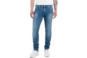 Replay Jeans Anbass Slim Fit da Uomo con Power Stretch