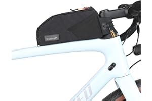 Rhinowalk Borsa per telaio per bicicletta, impermeabile, per tubi superiori, a triangolo, per mountain bike, bici da corsa, accessori per bicicletta