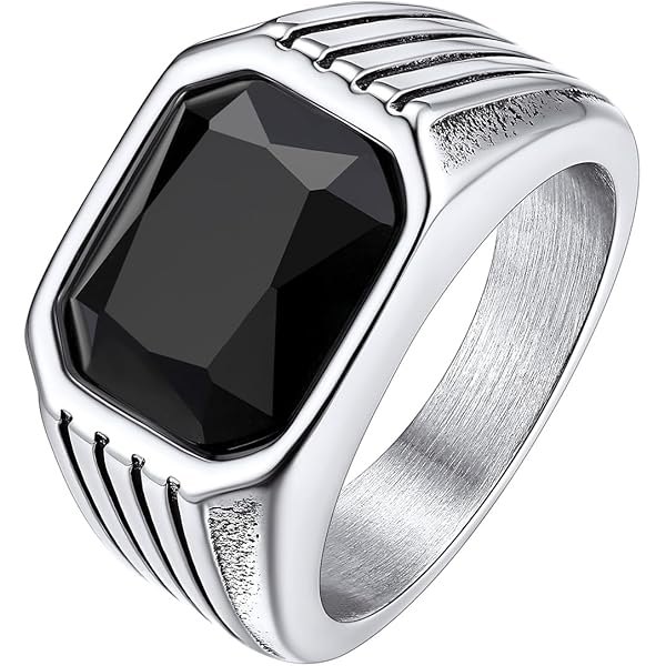 Kuzzoi Herrenring Bandring für Männer mit Kreuz Motiv aus 925 Sterling Silber, Breiter