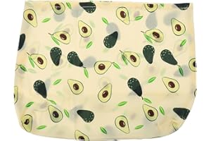 HOMSFOU Bienenwachs Frischhaltebeutel Wiederverwendbar Aus Baumwolle Lebensmittel Aufbewahrungstuch Für Obst Snacks Und Käse Umweltfreundlich Und Luftdicht Für Küche Und Haushalt