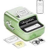 NIIMBOT B21 Etiket Makinesi M&uuml;rekkepsiz Bluetooth Etiket Yazıcısı, K&uuml;&ccedil;&uuml;k İşletmeler i&ccedil;in 2 İn&ccedil; Taşınabilir Termal Yazıcı, Adr