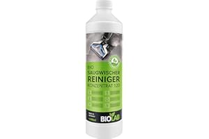 ‎BIOLAB BIOLAB Bio Saugwischer Reinigungsmittel (1000 ml Konzentrat) Bodenreiniger für Wischsauger, passend für Bissell CrossWave, Tineco Floor One iFloor, Vorwerk, Kärcher FC, etc