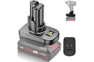 TPDL EIN18BS12 - Adattatore per batteria Einhell su per Bosch Professional 12 V System GBA, adattatore per batteria Einhell 18 V Power X-Change per utensili elettrici Bosch serie 12 V