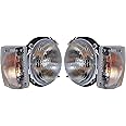 ALL PARTS SOURCE AllPartsSource Headlight Assembly for Piaggio APE Three Wheeler – Left & Right Side with Wiring and Bulbs (Set of 2)