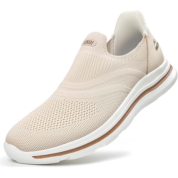 ACosySch Orthopedische schoenen voor heren, extra brede schoenen, slip-on wandelschoenen met voetboogsteun, lichte outdoorschoenen, lichte werkschoenen, blauw, 42 EU