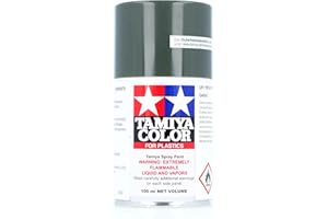 TAMIYA 85070 TS-70 Brown Olive (Olive Drab) Matt 100 ml - Spray Paint for Plastic Model Making and Craft Accessories, Spray Paint for Model Making