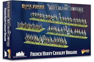 WARLORD GAMES BP Epic Battles : Waterloo - Brigade française de cavalerie lourde
