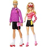 Barbie & Ken 65th Year 2-Piece Party Dolls Barbie & Ken 65th Year 2-Piece Party Dolls and 6-accessory set, skating theme, 65th year