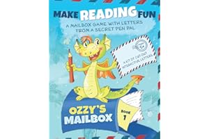 Ozzy's Mailbox: Motivate reading practice with Ozzy’s learn to read games for kids 5-7! Interactive letters from a dragon pen pal, daily reading kindergarten/grade 1