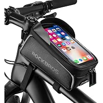 ROCKBROS Borsa Tubo Telaio Triangolo Impermeabile per Bici MTB
