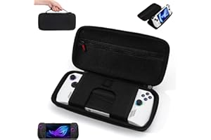 IOFEIWAK Custodia da trasporto per ROG Ally/Ally X- Custodia rigida portatile per ROG Ally/Ally X Gaming Handheld - Leggera/Protezione completa/Stand Deisgn