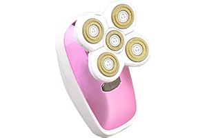 VCBB Electric Lady Shavers for Women, Painless Women Razor Bikini Trimmer, Waterproof Flawless Hair Removal for Legs Face Underarms Body