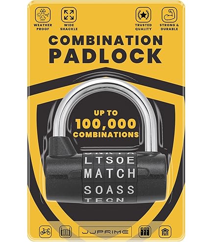 Master Lock 175EURDLH Gecertificeerd combinatiehangslot met massief zink behuizing met messing afwerking met lange beugel, goud, 10,7 x 5,1 x 2,4 cm