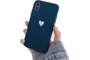 Ubeshine Hülle für iPhone XS MAX, Hülle Case für iPhone XS MAX Kreatives 3D Muster Schutzhülle Ultra dünn TPU Silikon Handyhülle Bumper Mode Chic Bling Herz Kratzfest Schutzhülle für iPhone XS MAX
