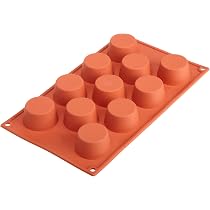 Silikomart Silikonform Für Tartelettes – 15 Mulden, Antihaftbeschichtet